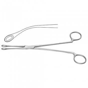 Blake Gall Stone Forcep Curved Stainless Steel, 21 cm - 8 1/4"